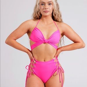 Buff Bunny Santorini swimsuit in Pink
